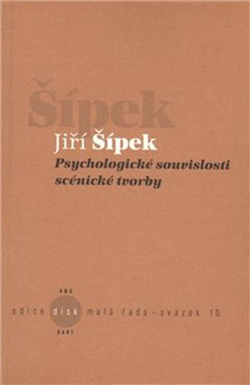 Levně Psychologické souvislosti scénické tvorby - Jiří Šípek