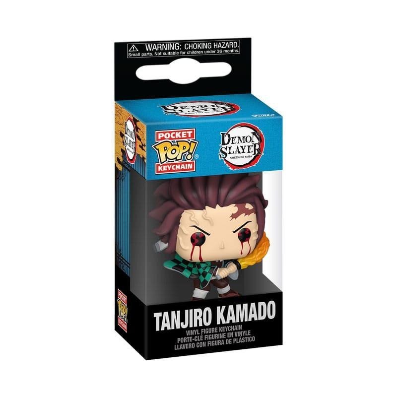 Levně Funko POP Keychain: Demon Slayer - Tanjiro Kamado