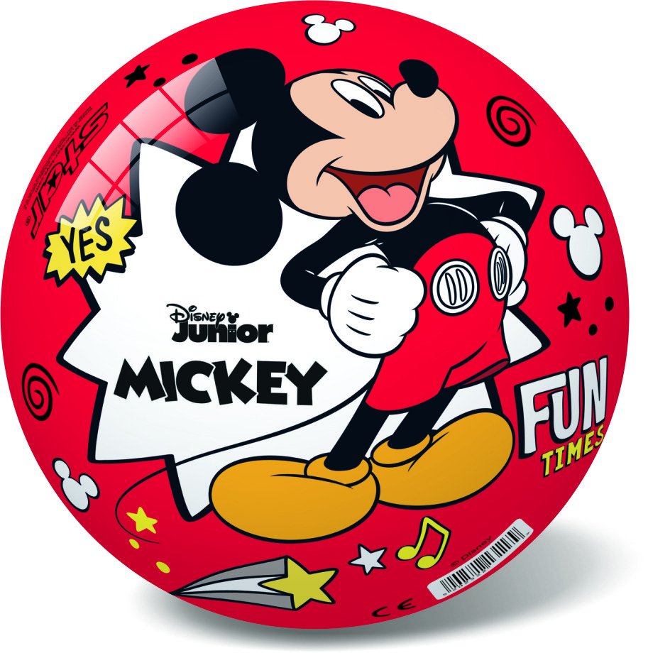 Levně Míč Mickey Mouse nafouknutý 23cm v síťce - Alltoys