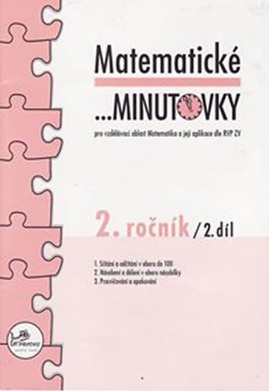 Levně Matematické minutovky pro 2. ročník/ 2. díl - 2. ročník - Josef Molnár; Hana Mikulenková