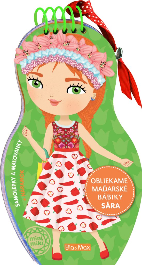 Levně Obliekame maďarské bábiky SÁRA – Maľovanky