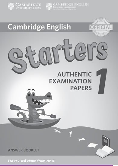 Levně Cambridge English Starters 1 for Revised Exam from 2018 Answer Booklet - Kolektiv autorů