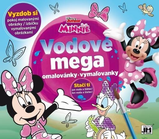 Levně Minnie - Vodové mega omalovánky - Kolektiv