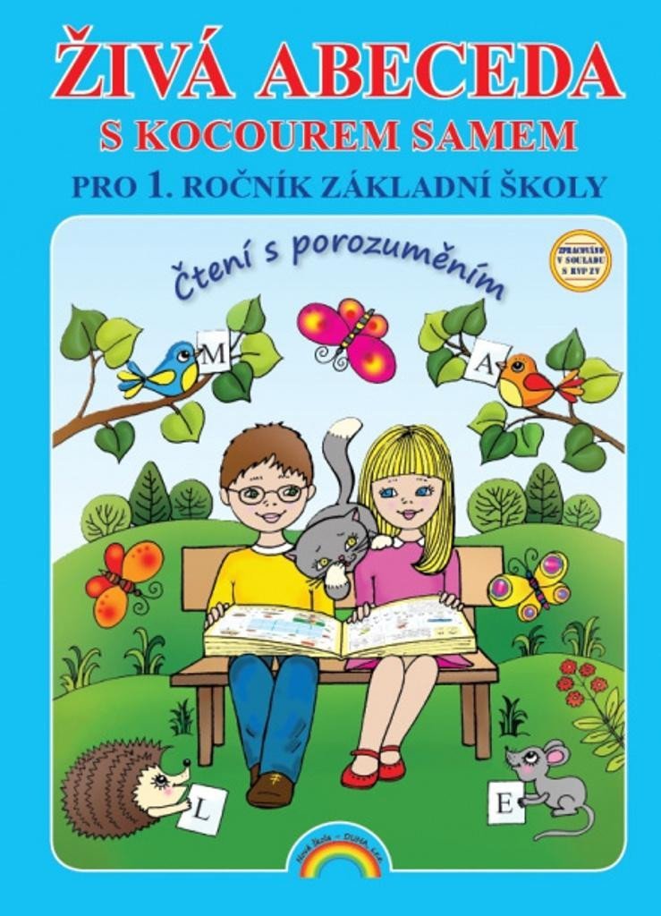 Živá abeceda s kocourem Samem – učebnice - Lenka Andrýsková