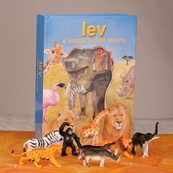 Levně Lev a ostatní zvířata savany - Monica di Lorenzo