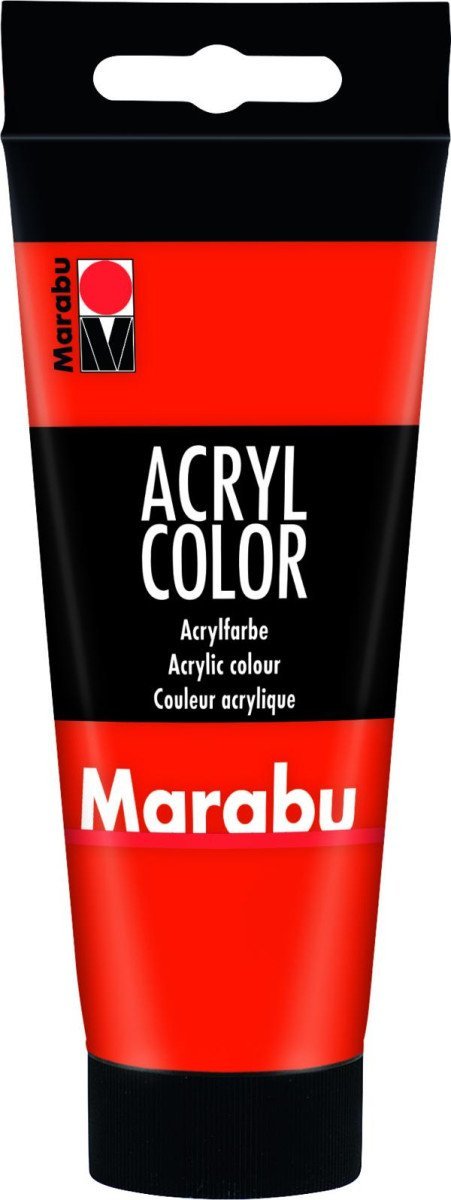 Levně Marabu Acryl Color akrylová barva akrylová barva - rumělka 100ml