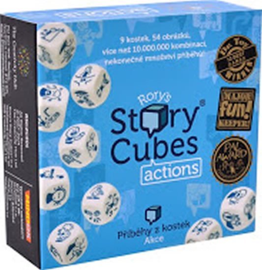 Levně Rory´s Story Cubes: Actions/Příběhy z kostek: Akce - Rorry O´Connor