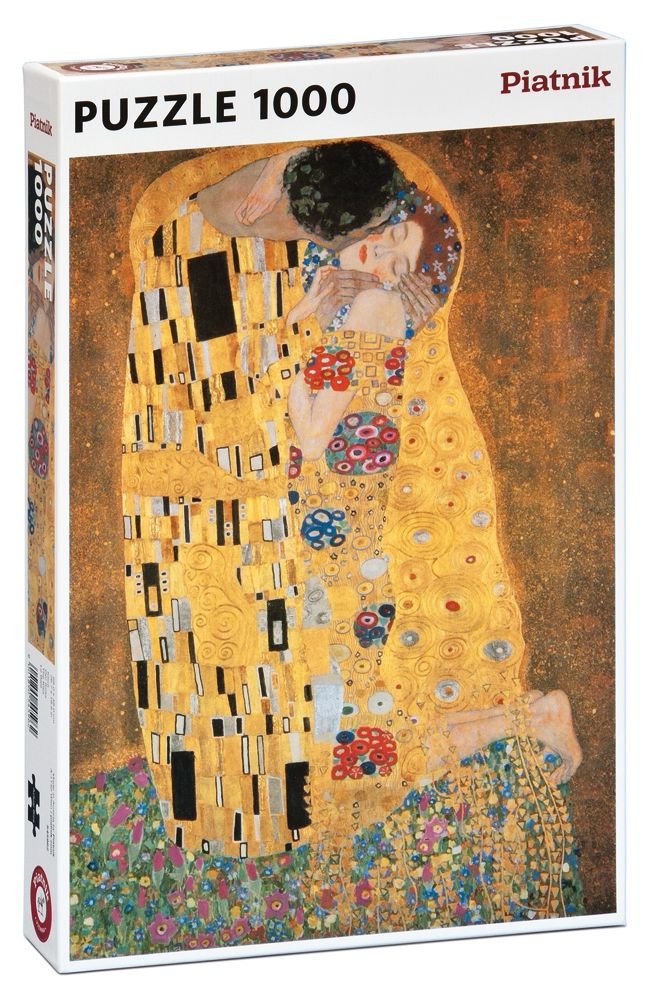 Levně Piatnik Puzzle Klimt, Polibek II. V matu 1000 dílků