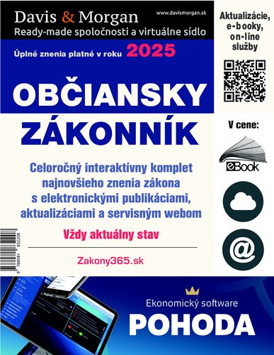 Product detail of Občiansky zákonník 2025