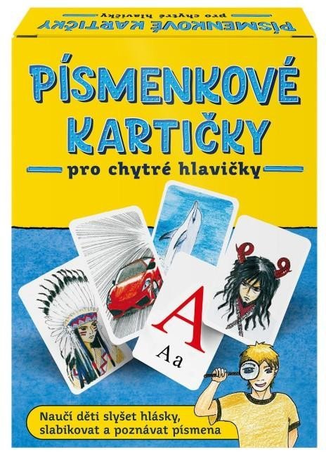 Levně Písmenkové kartičky pro chytré hlavičky - Petra Kubáčková