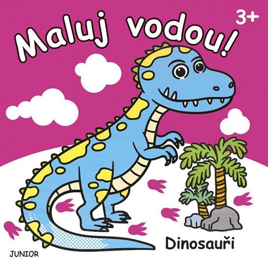 Levně Dinosauři - Maluj vodou! - Mariola Budek