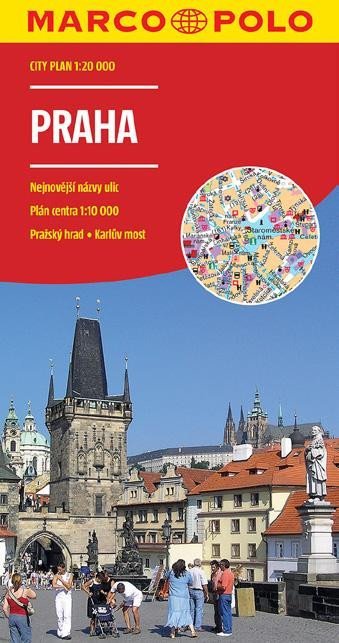 Levně Praha 1:20 000 / mapa města