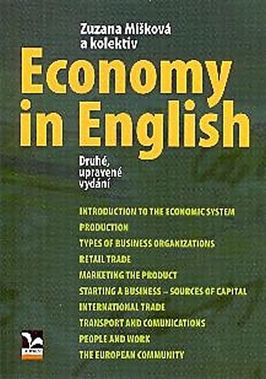 Levně Economy in English (3. vydání) - Zuzana Míšková