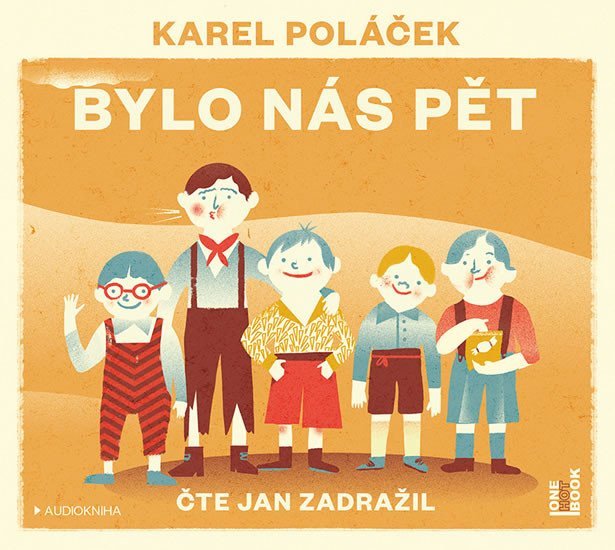 Levně Bylo nás pět - CDmp3 (Čte Jan Zadražil) - Karel Poláček