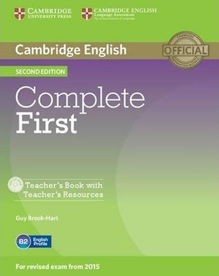 Levně Complete First B2 Teacher´s Book (2015 Exam Specification),2nd - Brook-Hart, Guy