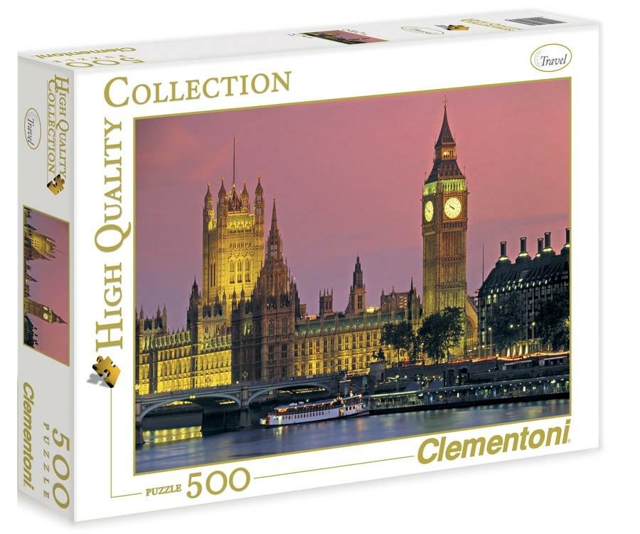 Levně Clementoni Puzzle Večerní Londýn / 500 dílků - Clementoni