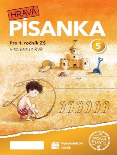 Levně Hravá písanka pro 1.ročník - 5.díl - nová edice - Verze s menším písmem