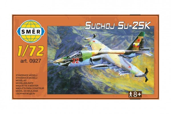 Levně Model Suchoj Su-25K 21x20cm v krabici 25x14x4,5cm