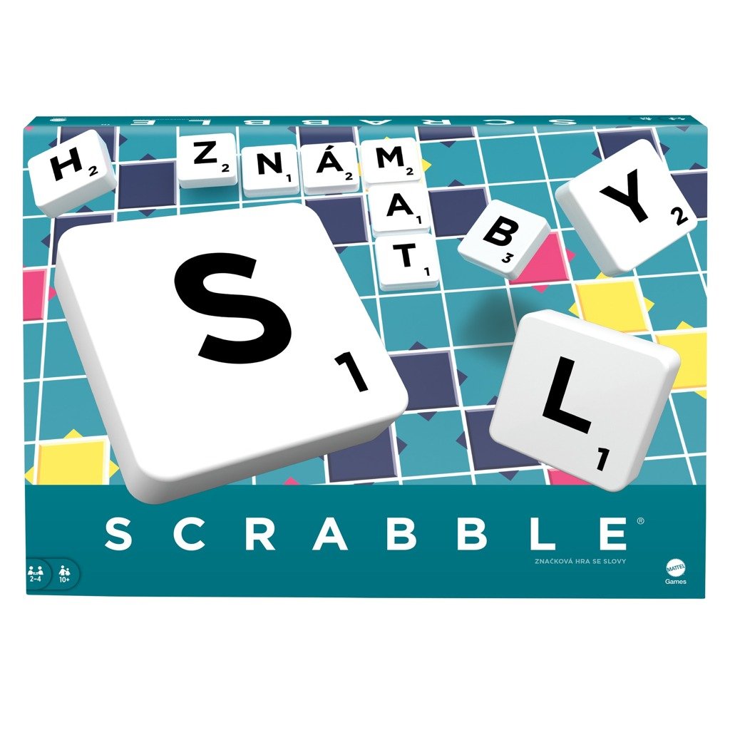 Levně Scrabble originál CZ - rodinná hra - Mattel Hry