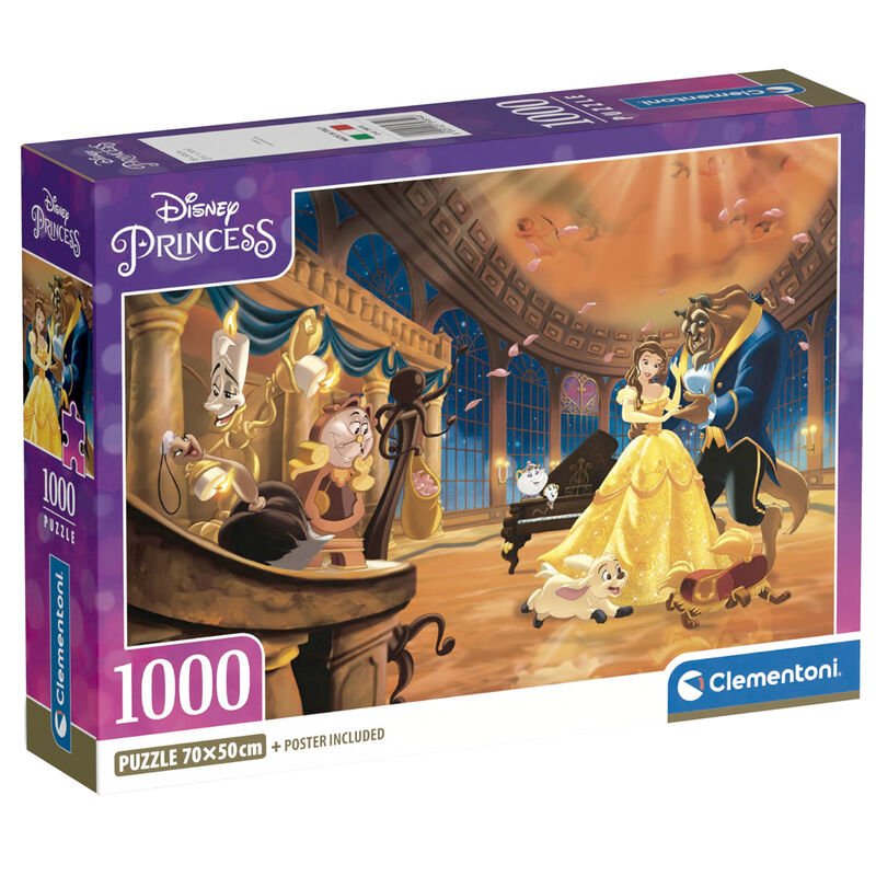 Product detail of Puzzle Disney Princess: Kráska a zvíře 1000 dílků