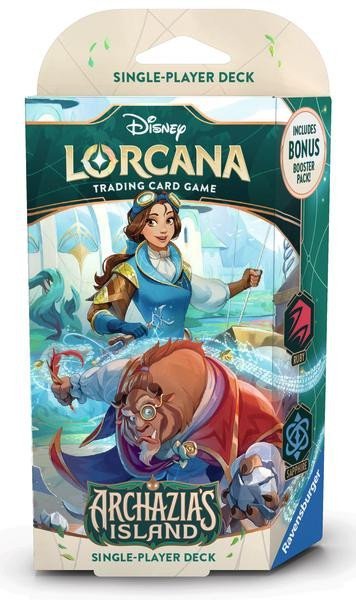 Levně Disney Lorcana: Archazia’s Island - Starter Deck Ruby &amp; Sapphire