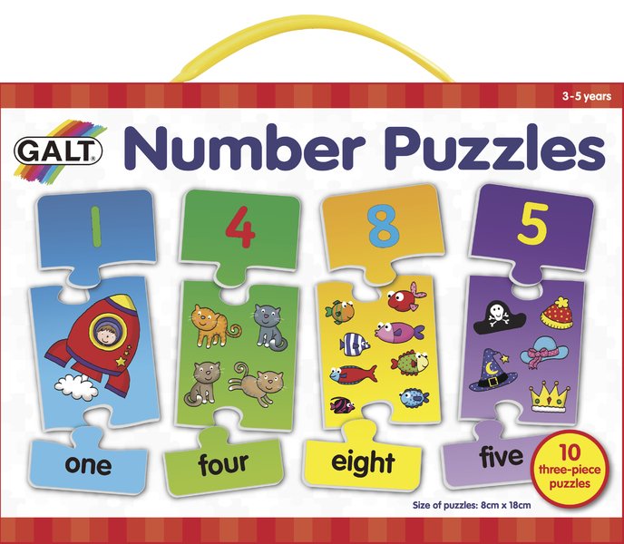 Levně Galt Puzzle – moje první anglické číslice 2.