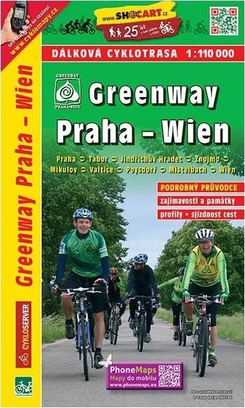 Levně Grenway Praha - Wien - dálková cyklotrasa (CZ)