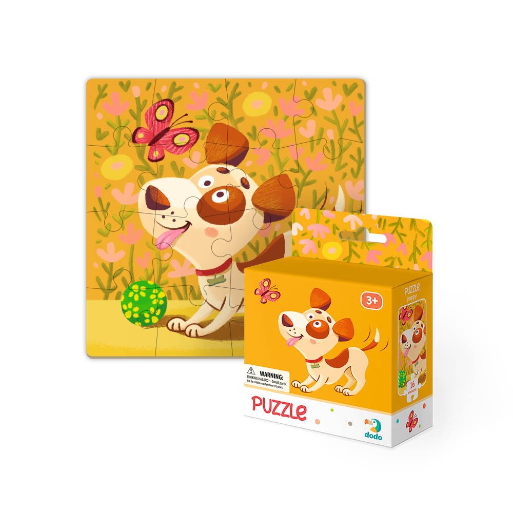 Levně Dodo Puzzle Pejsek 16 dílků - TM Toys