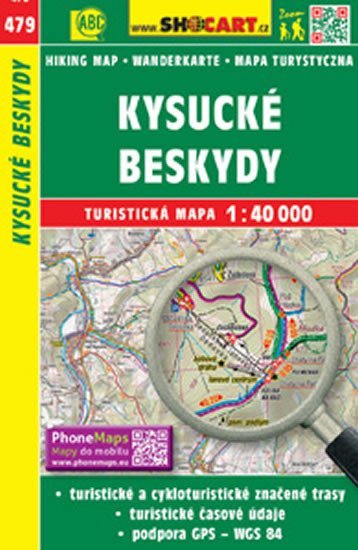 Levně SC 479 Kysucké Beskydy 1:40 000
