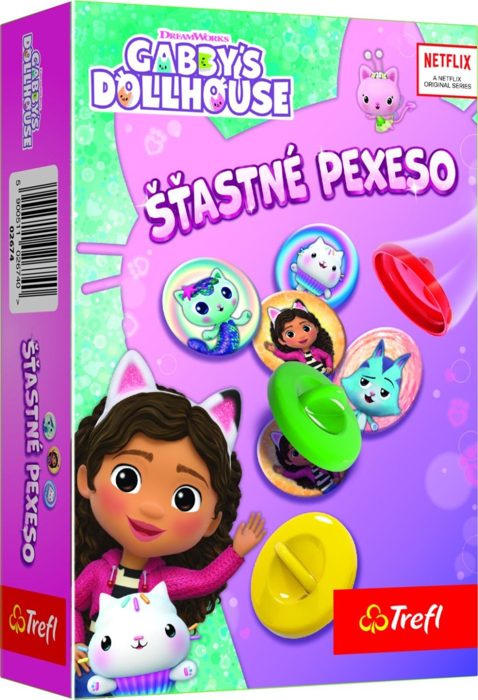 Product detail of Šťastné pexeso: Gábinin kouzelný domek - Trigano
