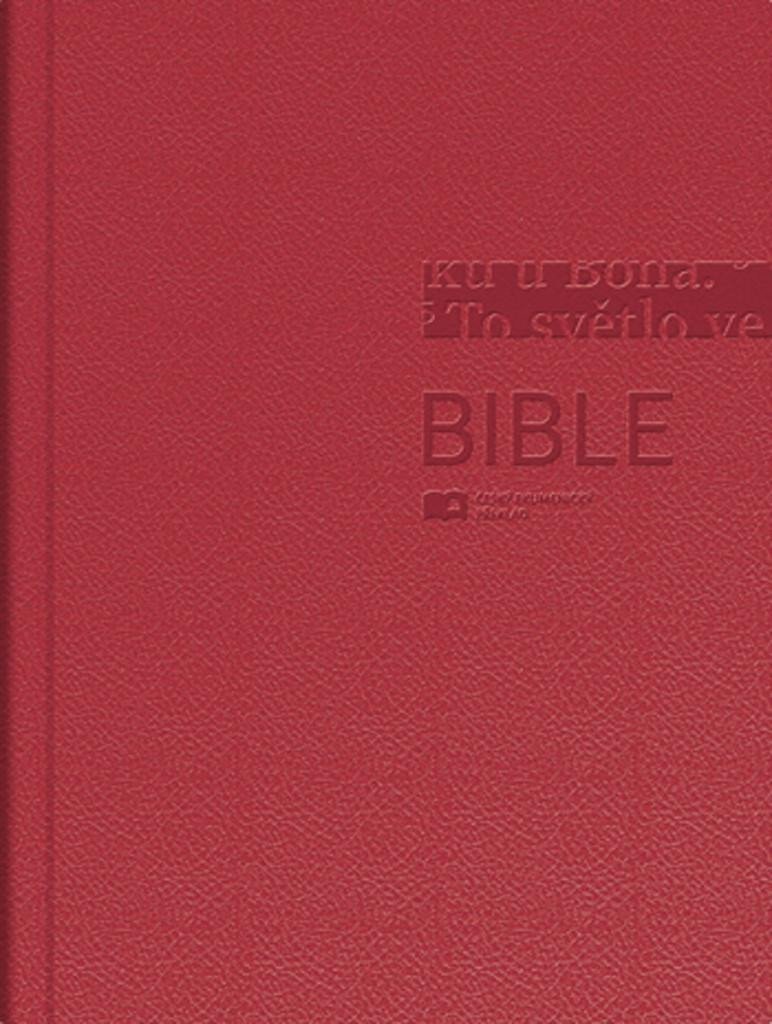 Levně Bible - Český ekumenický překlad bez DT (červená)