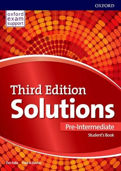 Levně Solutions Pre-intermediate Student´s Book and Online Practice Pack 3rd (International Edition) - Tim Falla