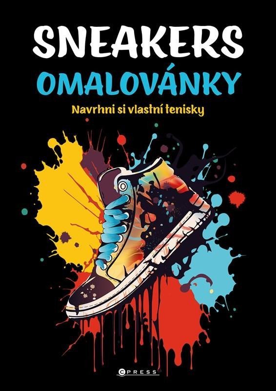 Sneakers omalovánky - Navrhni si vlastní tenisky - Michaela Bystrá