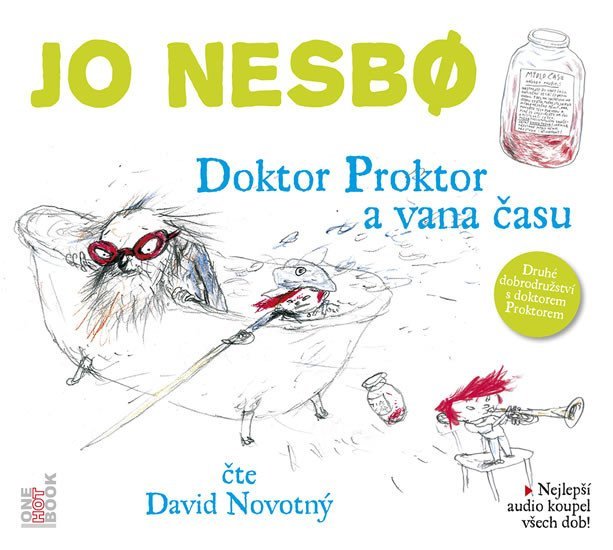 Levně Doktor Proktor a vana času - CD (Čte David Novotný) - Jo Nesbo