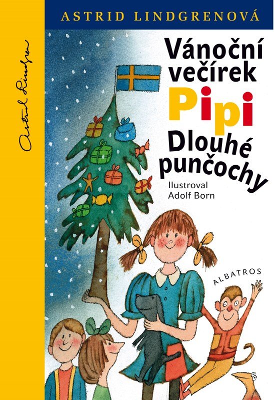 Levně Vánoční večírek Pipi Dlouhé punčochy - Astrid Lindgren