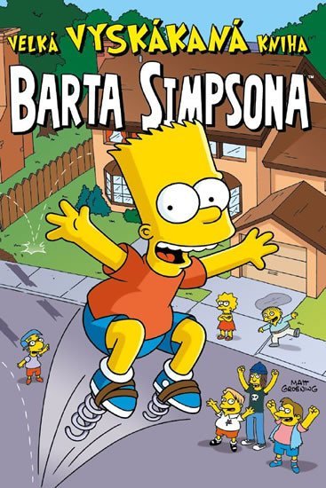 Simpsonovi - Velká vyskákaná kniha Barta Simpsona - Matthew Abram Groening