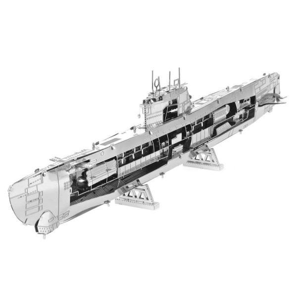 Levně Metal Earth 3D kovový model German U-Boat, Type XXI