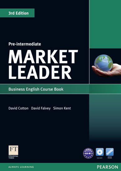 Levně Market Leader 3rd Edition Pre-Intermediate Coursebook w/ DVD-Rom Pack - David Cotton
