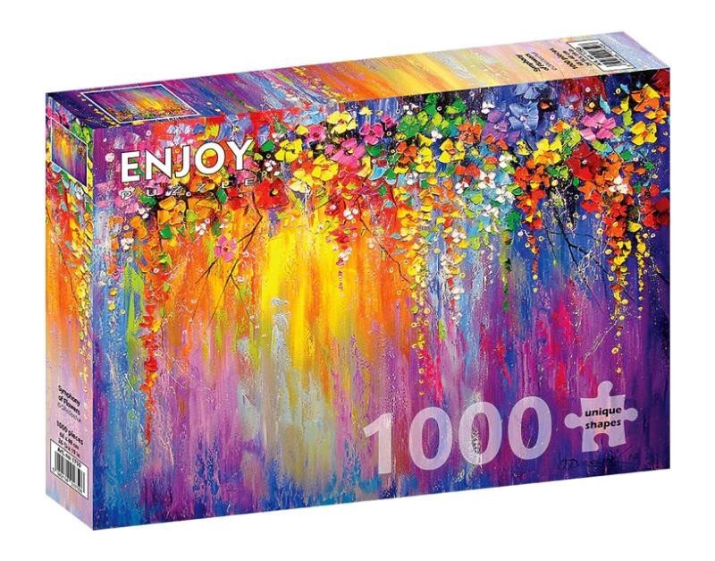 Levně Puzzle Symfonie květin 1000 dílků