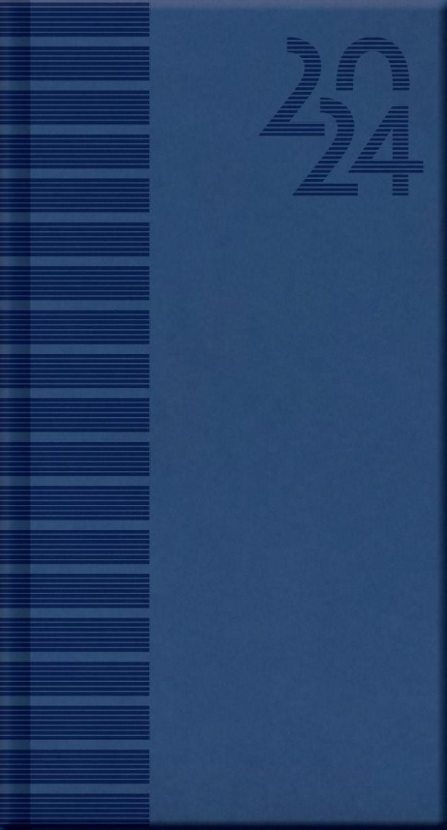 Levně Diář 2024 VIVELLA Blue - mini, týdenní A6