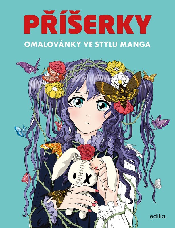 Příšerky - Omalovánky ve stylu manga - kolektiv autorů