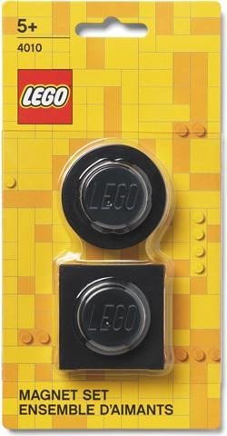 Levně Magnetky LEGO set - černé 2 ks