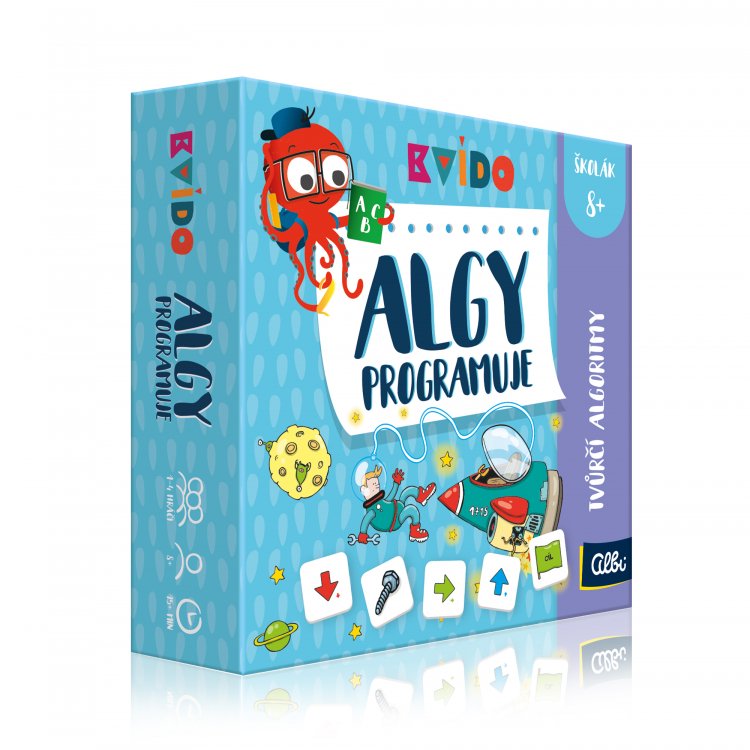 Albi Algy programuje - Tvůrčí hra s algoritmy - Kvído - Albi
