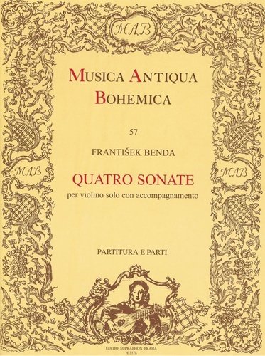 Levně Quattro sonate - František Benda