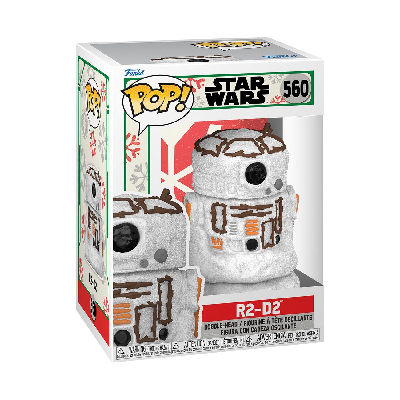 Levně Funko POP Star Wars: Holiday - R2-D2