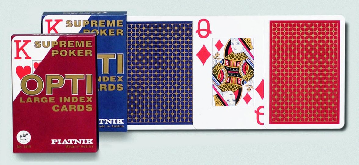 Levně Piatnik Poker - OPTI Velký index