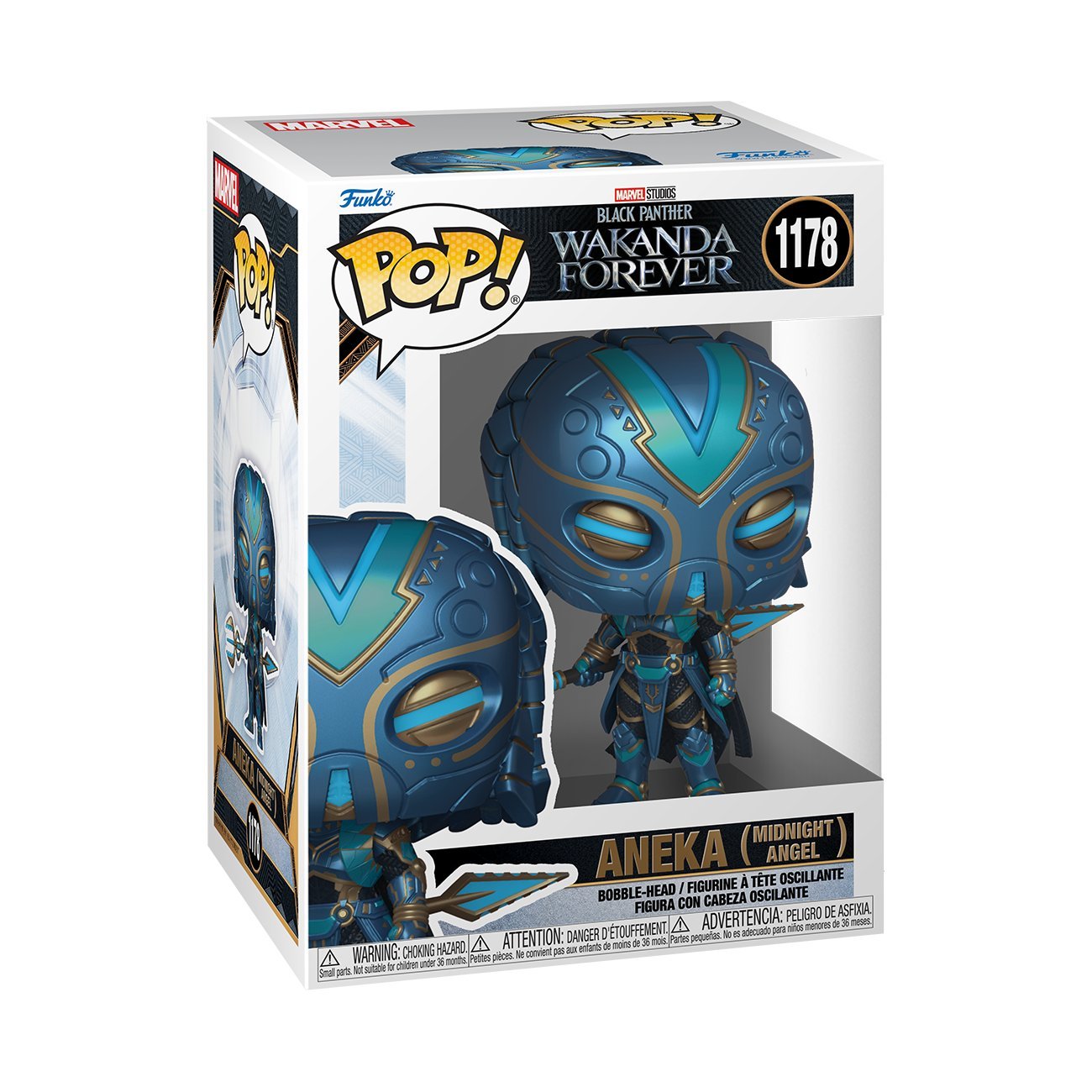 Levně Funko POP Marvel: Black Panther Wakanda Forever - Aneka (Midnight Angel)