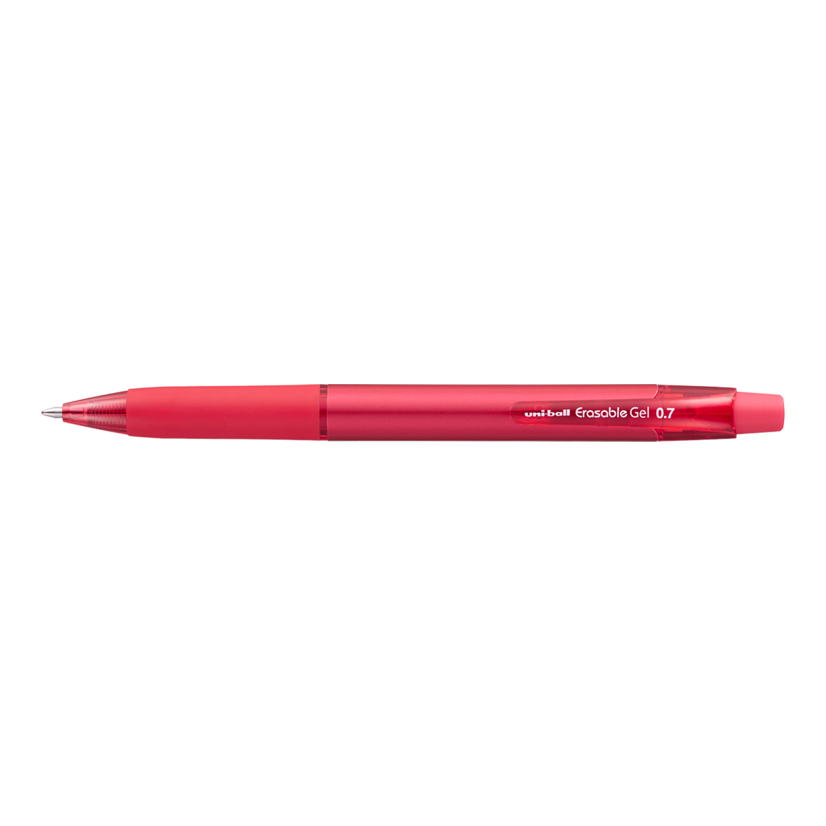 Levně UNI gumovatelné pero stiskací URN-181, 0,7 mm, červené