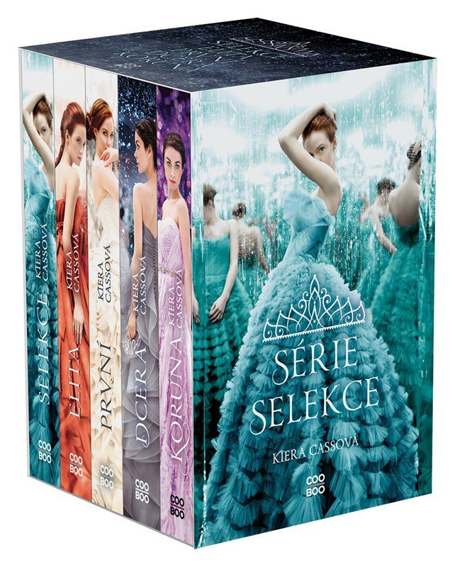 Selekce BOX 1-5, 2. vydání - Kiera Cass