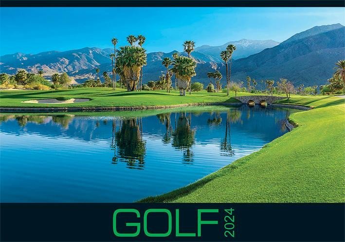 Levně Kalendář 2024 Golf, nástěnný